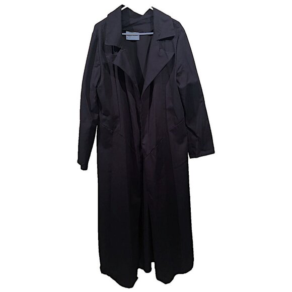 Western Black Long Coat with Vest Size 40"-42" Chest Theater Quality - Picture 2 of 6